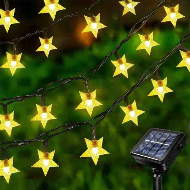 Solárne svietidlá Twinkle Star 50 LED